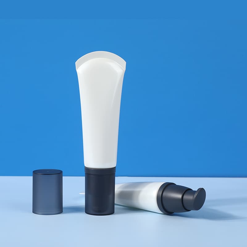 New Duckbill Pump Head Cosmetic Tube for Facial Cleanser, Body Lotion, Sunscreen, Hand and Foot Cream, Foundation, BB Cream Packaging