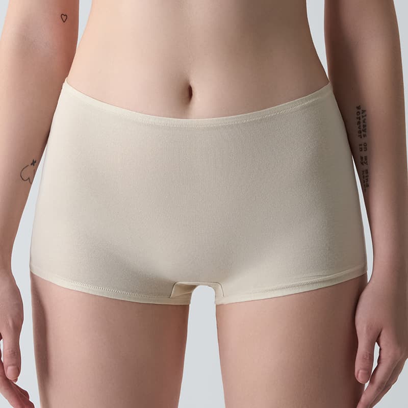 Kardashian's same style SOFT Cotton Bra Short cotton polyester women's pure cotton boxer shorts sports boxer inner