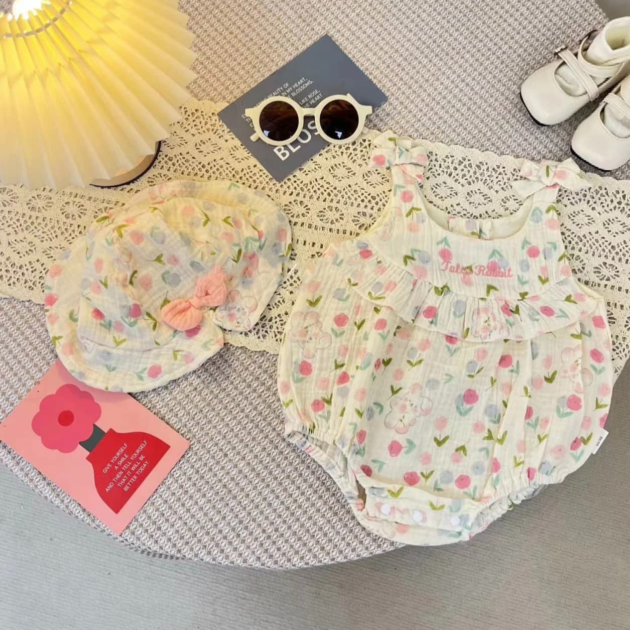 Baby summer clothes sling bag fart clothing baby girl super stylish thin harem summer jumpsuit breathable rompers