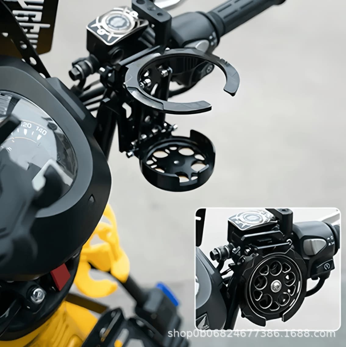 New Creative Cup Holder Bicycle Electric Motorcycle Hook Modification Accessory Ninebot Electric Scooter Modification Hook