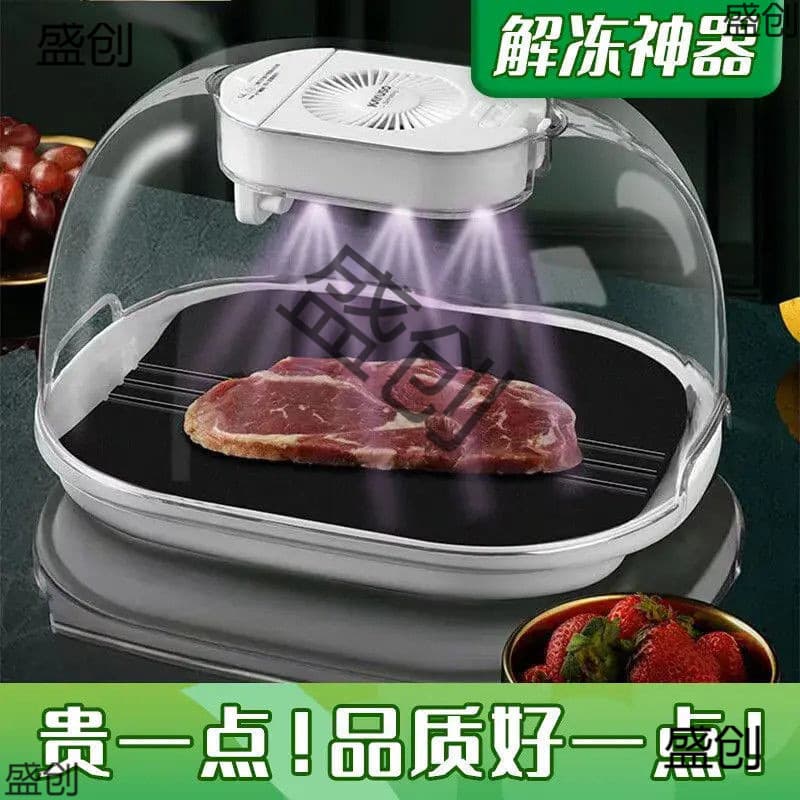 German Imported Constant Temperature Multi-functional Smart Defroster, Home Meat and Steak Preservation Defrosting Device