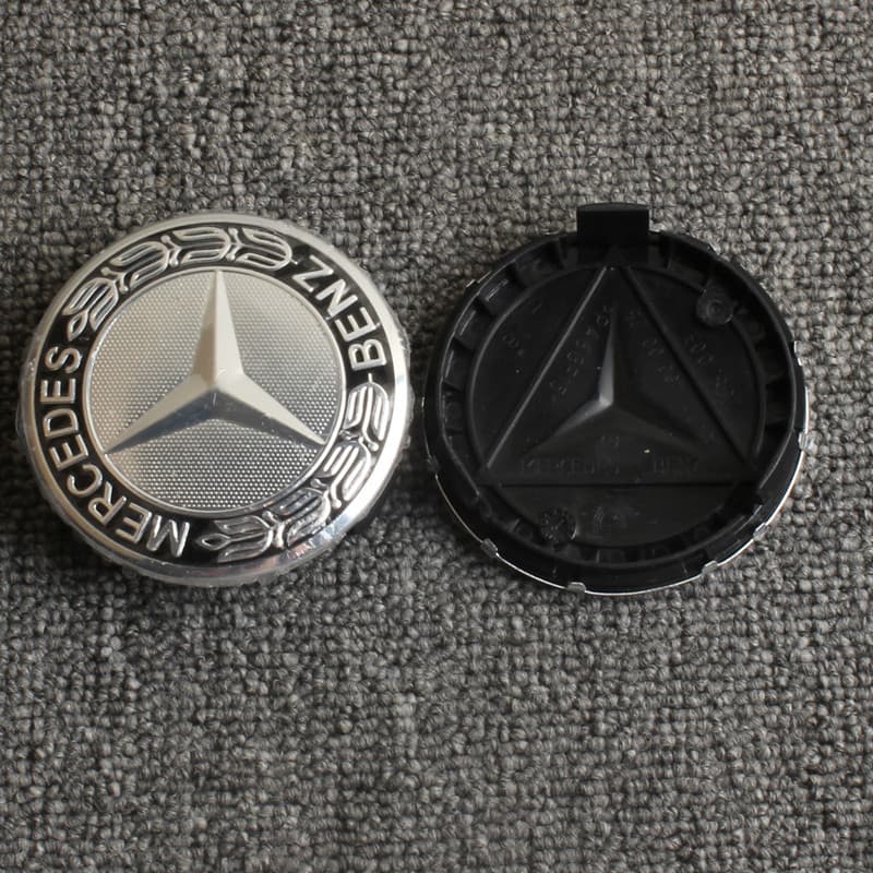 Mercedes-Benz Wheel Hub Cap Badge E300L C260L S350 R-Class ML GLK GLC Tire Hub Center Emblem