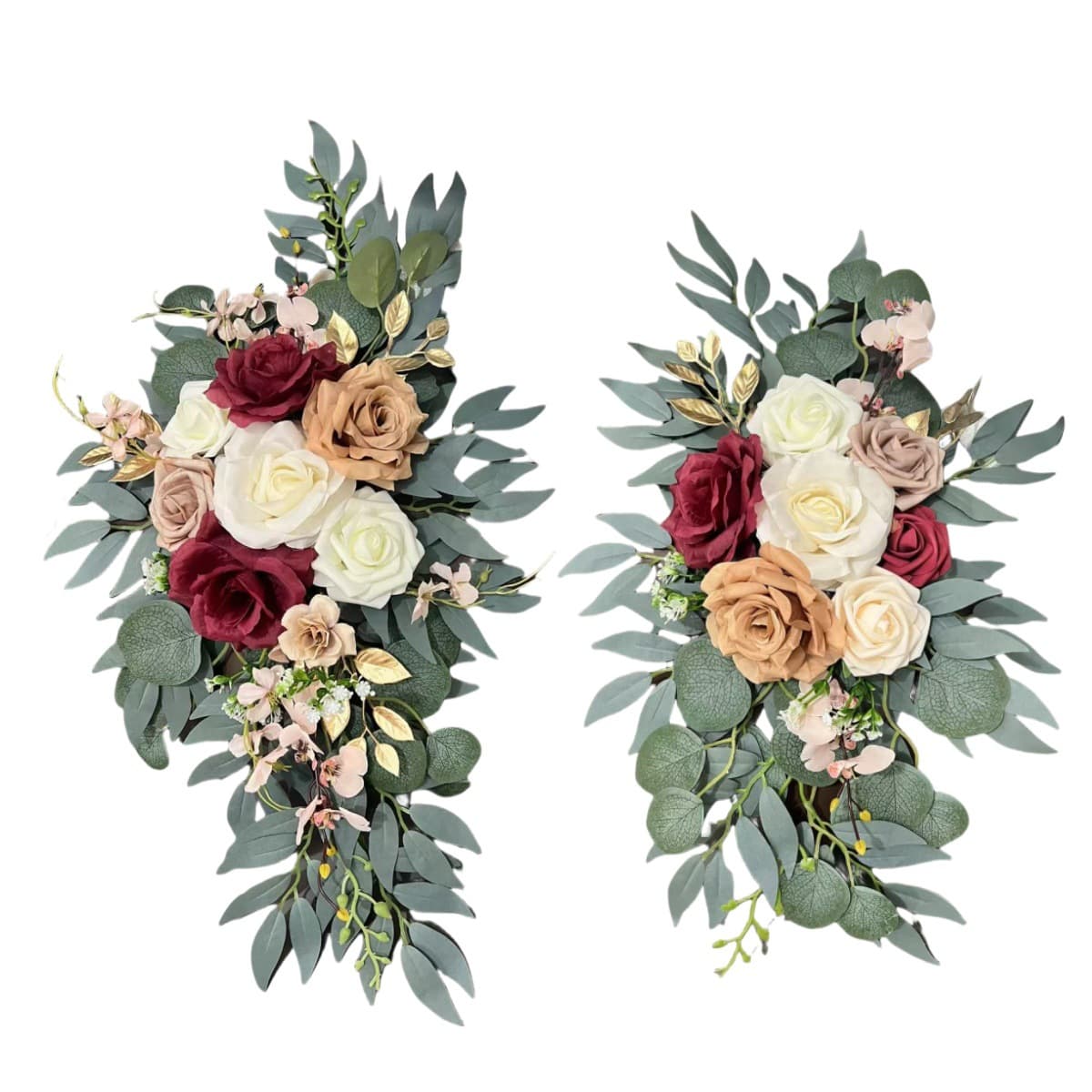Artificial Flower Bouquet Wedding Decoration Arch Home Wall Decoration Fake Plants Flowers Welcome Flower Garden