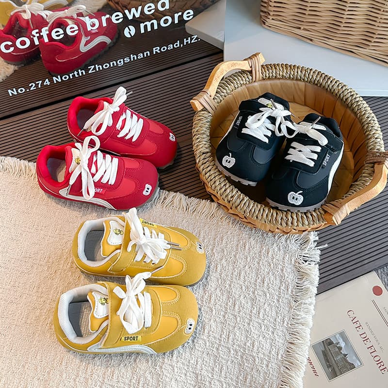 Children's German Training Shoes Baby Girl Casual Shoes Kids Shoes Fashion Boys Sneakers Soft Sole Shoes 1-6 Years 3