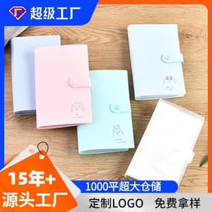 240-Slot Business Card & Movie Ticket Album, 3-Inch Polaroid Photo Album, Organizer for Ultraman Cards, Card Pack, Picture Book