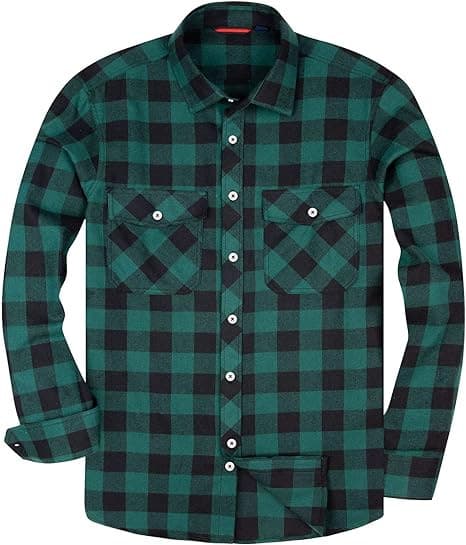2024 New Large Plaid Series Men's Shirt with Pocket Decoration Korean Style Casual Hooded Plaid Shirt Checkered Shirt