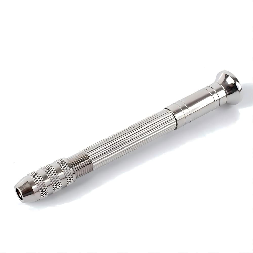 Factory Stock Fine Shaft Four-head Small Hand Twist Drill Wood Plastic Manual Drill Bit Steel Pin Vise