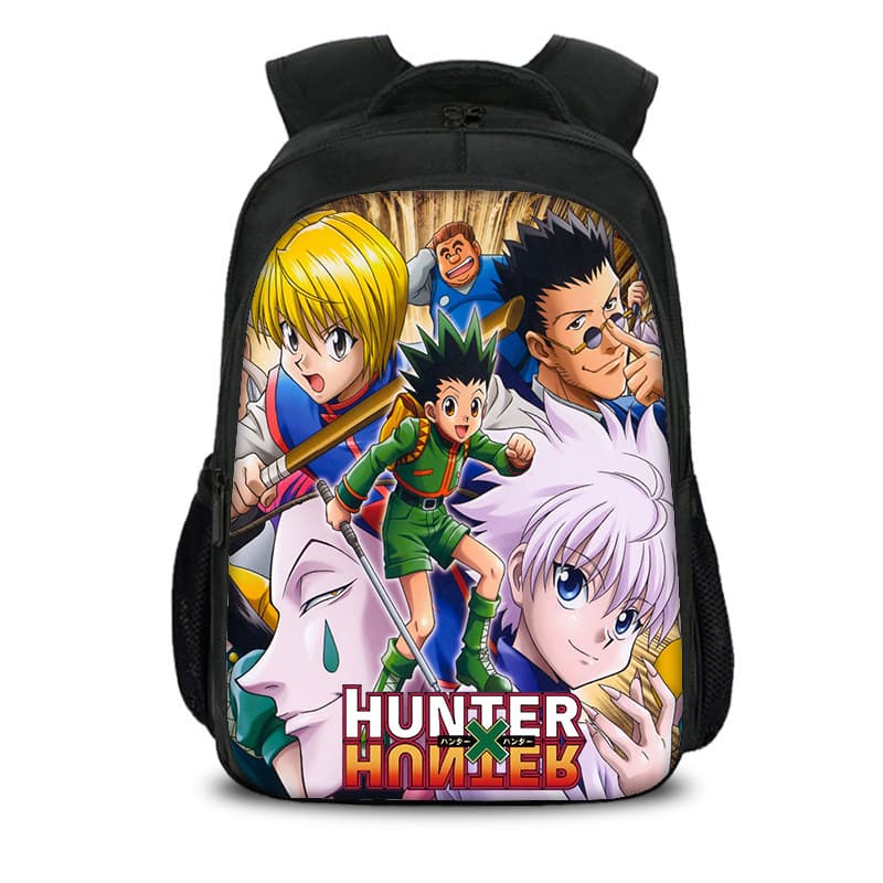Factory New Full-Time Hunter HUNTERXHUNTER Backpack Men's and Women's Large Capacity Backpack Printed Logo