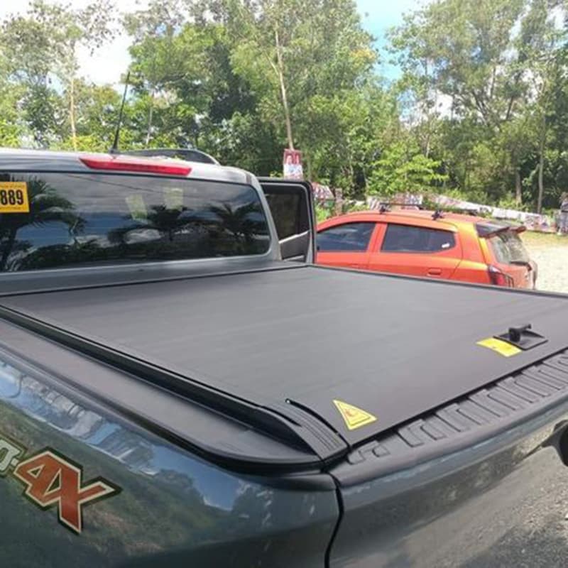 Cross-border Hilux Revo Ranger XLS XLT D-Max Navara Triton Pickup Truck Roll-up Tonneau Cover