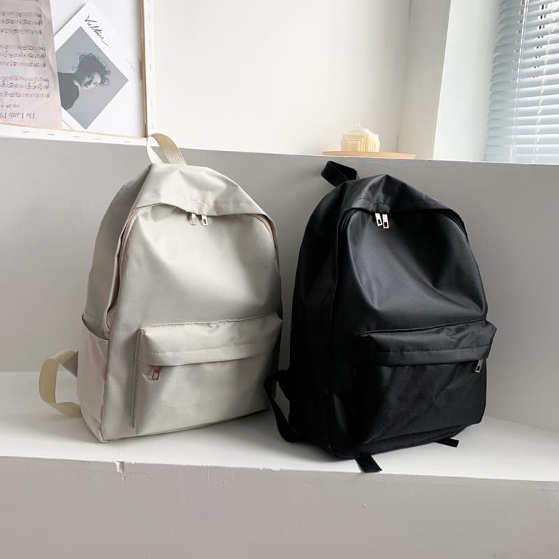 Japanese Simple Campus Backpack for Women, Korean Ins School Style Student Backpack, Casual Bag and Travel Bag