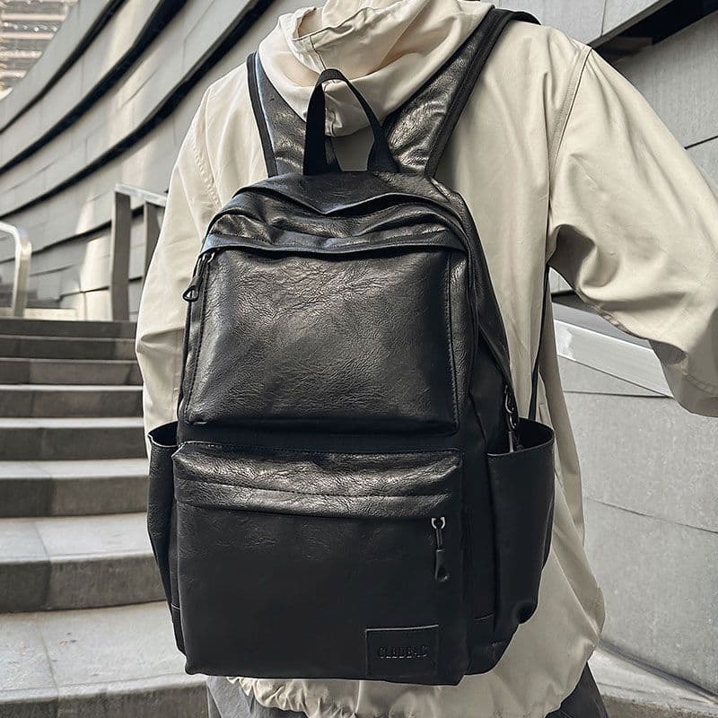 Backpack New Men's Casual Fashion Computer Backpack Large Capacity Computer Bag Trendy Travel College Student YF