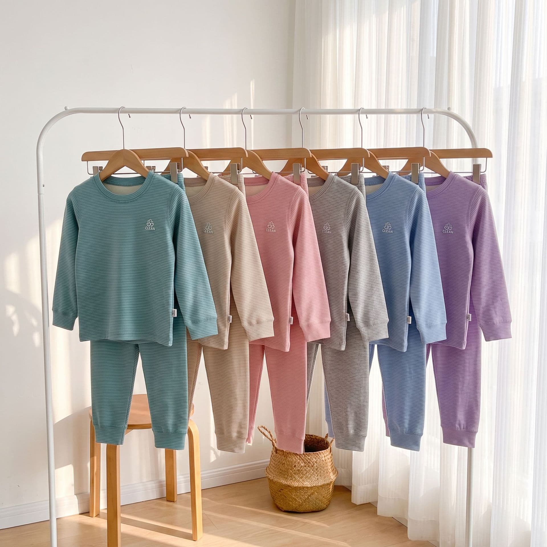 Kids Pajamas Winter Boys Thermal Underwear Wool Silk Girls Long Johns Older Kids Base Layer Teen Set