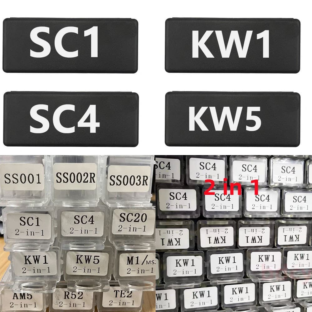Cross-Border Lishi (Li's) Ss001 Ss002 Kw1 Kw5 Sc1 Sc4 Measuring Tools and Rulers