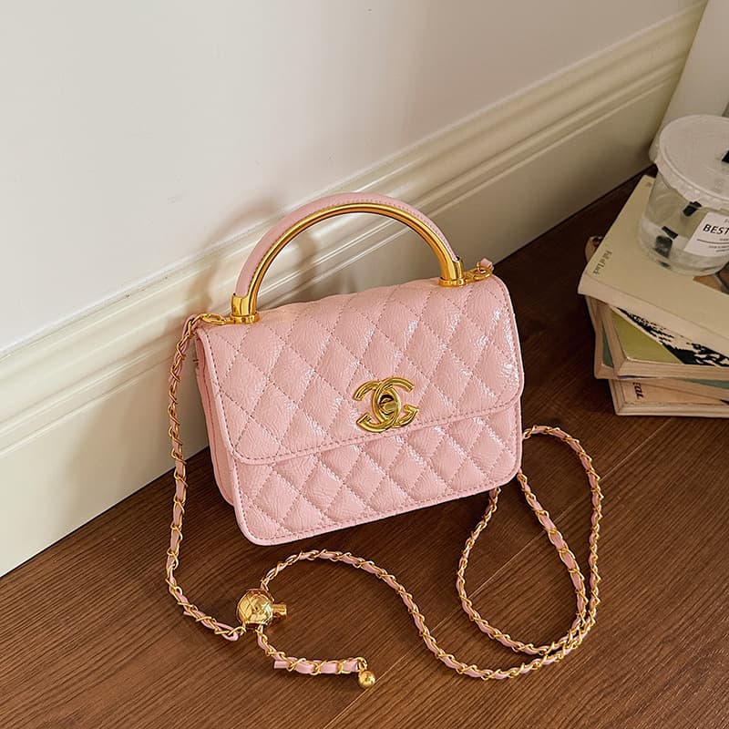 Light Luxury Diamond Quilted Women's Bag 2025 New Mini Bag Underarm Bag Fashion Shoulder Bag Crossbody Bag Handbag Small Square Bag