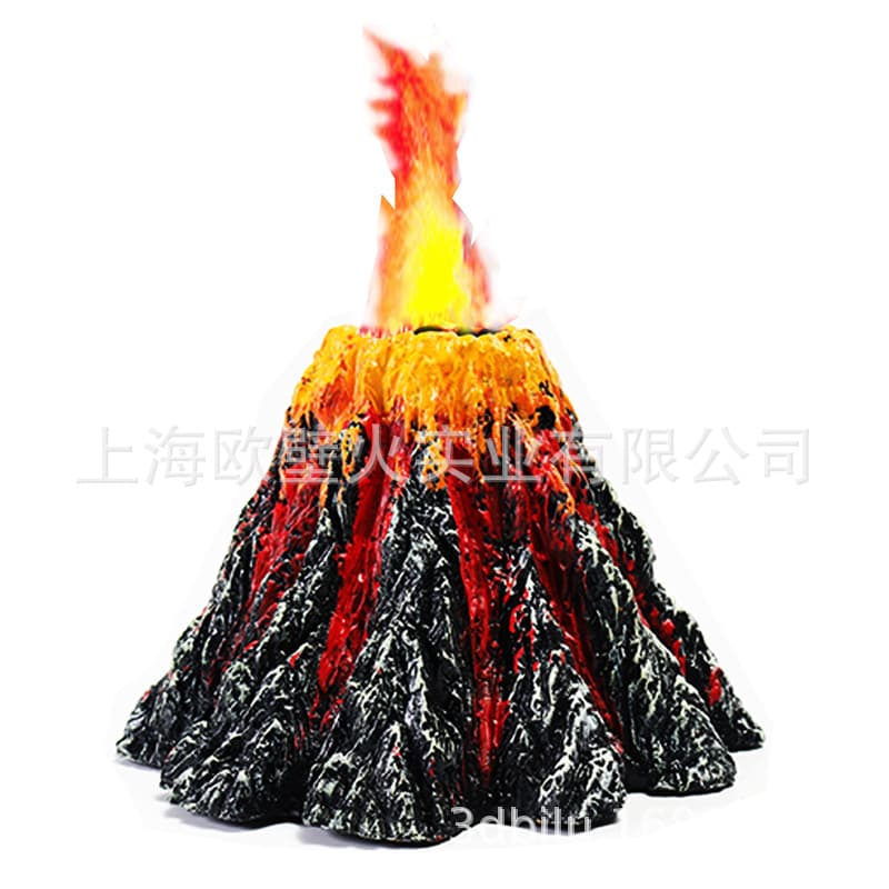 Volcano | Volcano Prop | Simulated Volcano | Volcano Model | Electronic Volcano Eruption Prop Volcano Eruption Landscape