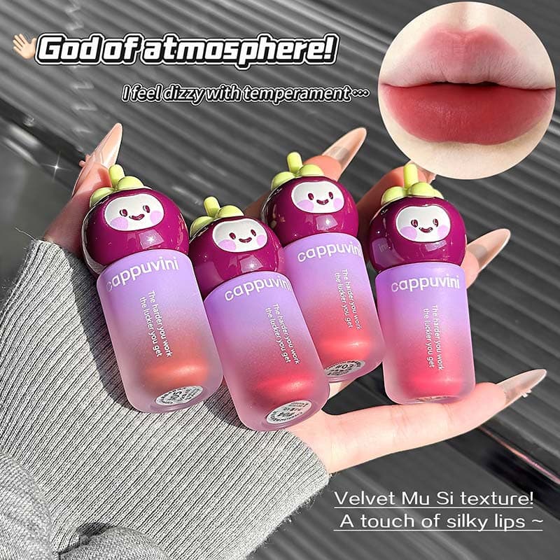 Cross-border CAPPUVINI Cute Velvet Lip Mud Natural Soft Matte Gentle Whitening Commute Fake No-Makeup Makeup