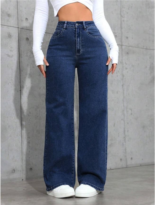 2026 Cross-border Amazon Hot Spring/Summer Jeans for Men, Trendy Loose Fit, Fashionable Versatile Straight Leg Pants