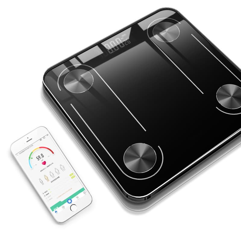 Smart electronic scale, home use, body fat scale, wholesale weighing scale, Bluetooth rechargeable body fat scale
