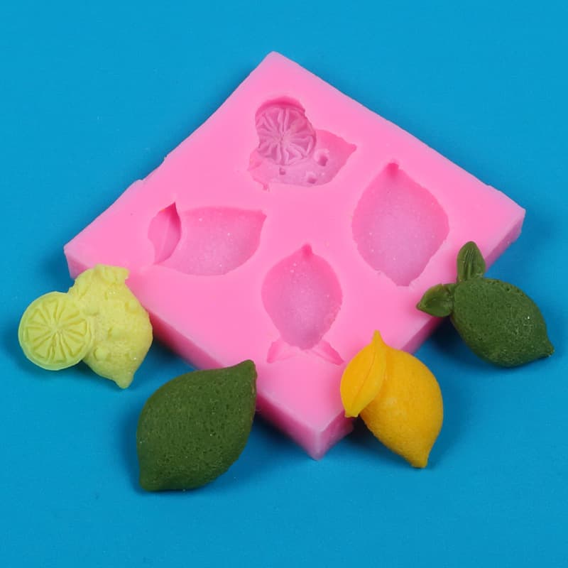 Lemon Fruit Silicone Fondant Mold Baking DIY Cake Decoration Accessories