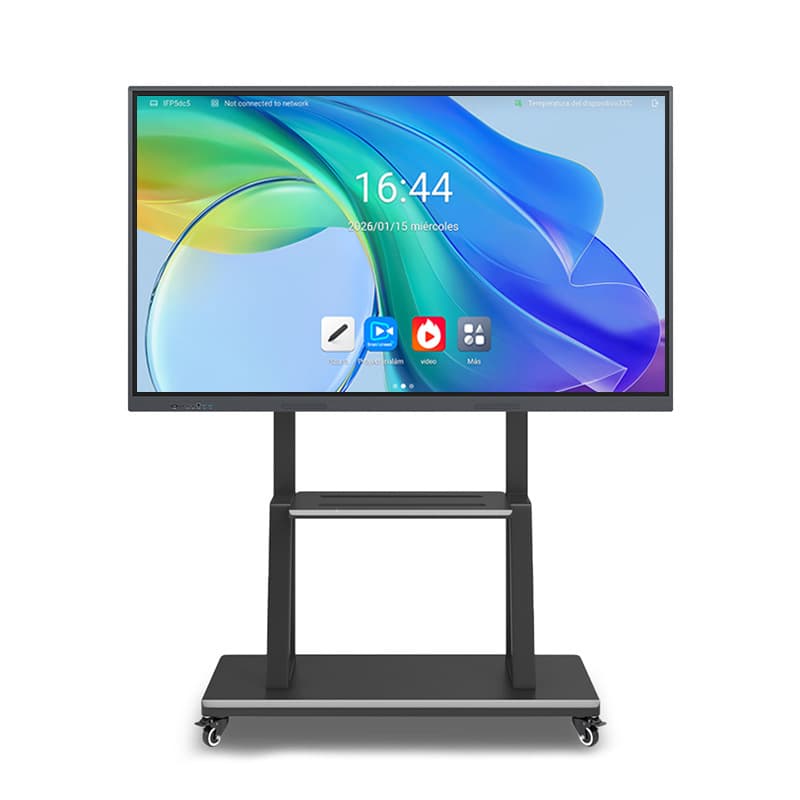 Qinguan 55/65/75 Inch Interactive Multimedia Teaching All-in-One Touch Screen Electronic Whiteboard Smart Conference Flat Panel