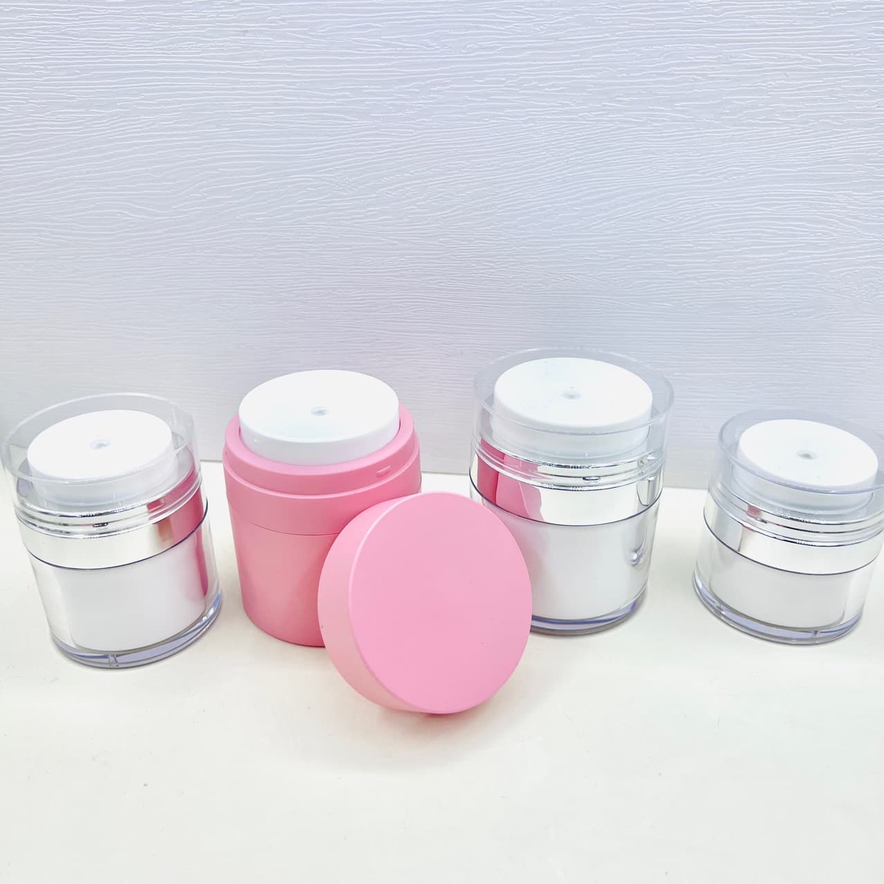 15g30g50g press vacuum bottle eye cream facial cream bottle facial mask bottle cream bottle can be used as craft logo