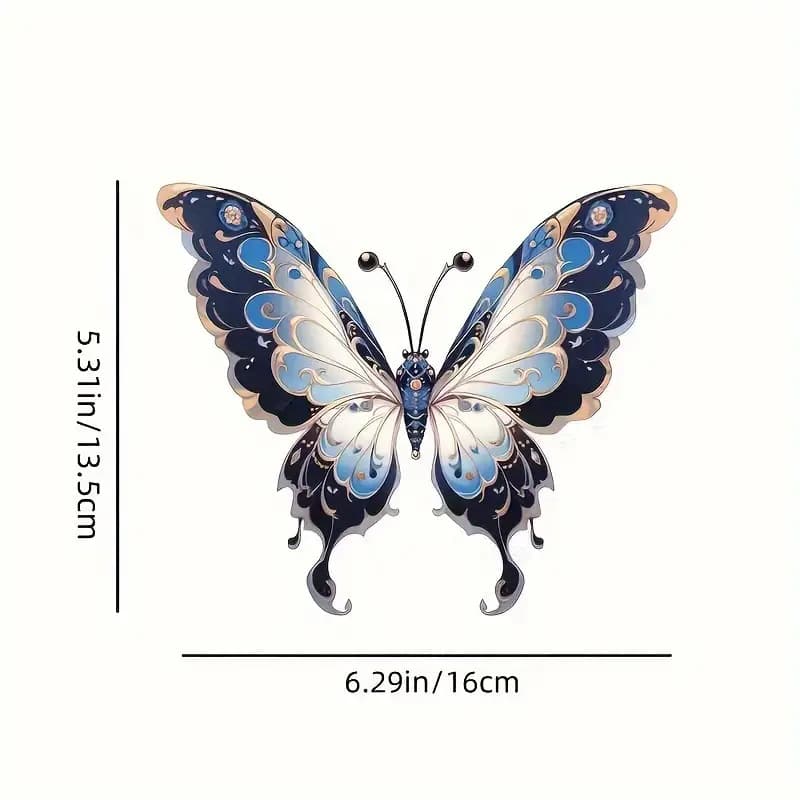 Cross-border Car Stickers Creative Butterfly Pattern Decoration Car Body Stickers to Cover Scratches PVC Waterproof Car Stickers