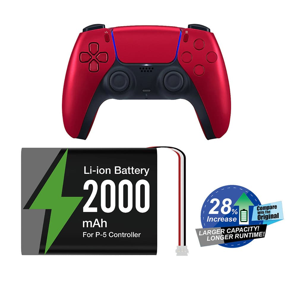 PS5 Game Controller Battery Pack PS5 Wireless Controller Battery Pack + Screwdriver Set TP5-5516