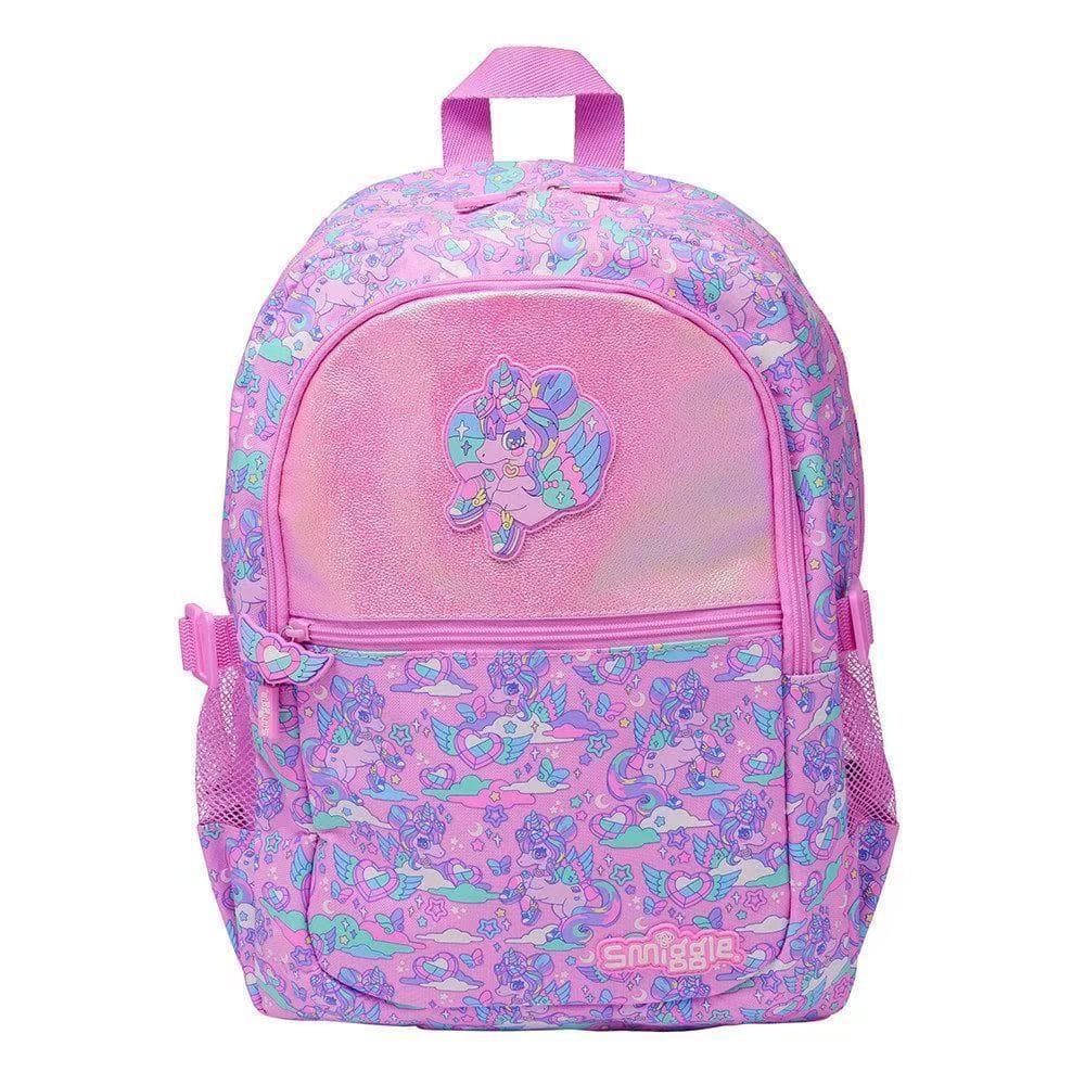 Australian Smiggle Student Backpack for Grades 3-6, Large Capacity, Wide Shoulder Straps, Schoolbag 2026