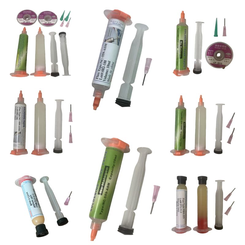 Wholesale 559 Syringe Flux Paste, 223 Syringe Flux, 10ml No-Clean Solder Paste with Plunger and Needle