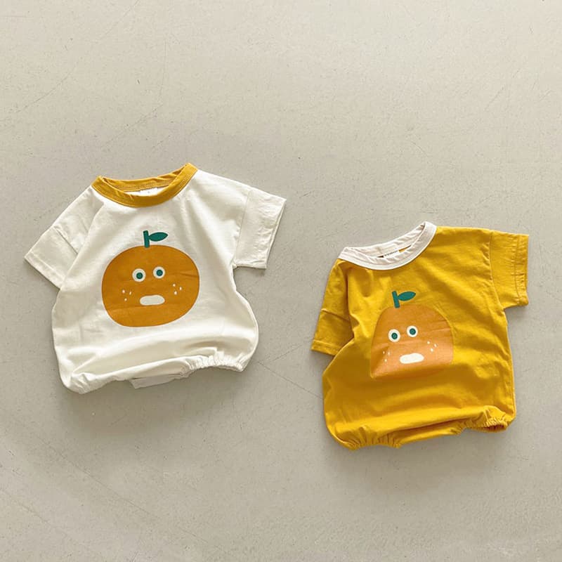 Korean-style Ins Romper Cartoon Infant Clothing Thin Onesie Bodysuit Cotton Casual Baby Outfit