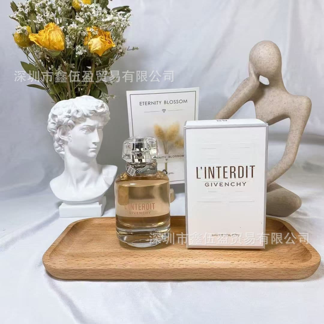 Cross-border trade brand perfume Interdit Eau de Parfum 80ML Red Black Interdit Dark Night drop shipping