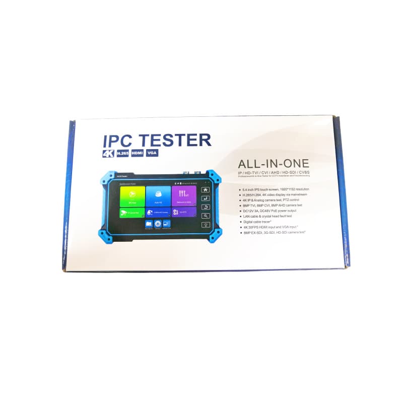 CCTV Tester IPC-5100 5200 PLUS IP CVI TVI AHD HDMIl VGA input