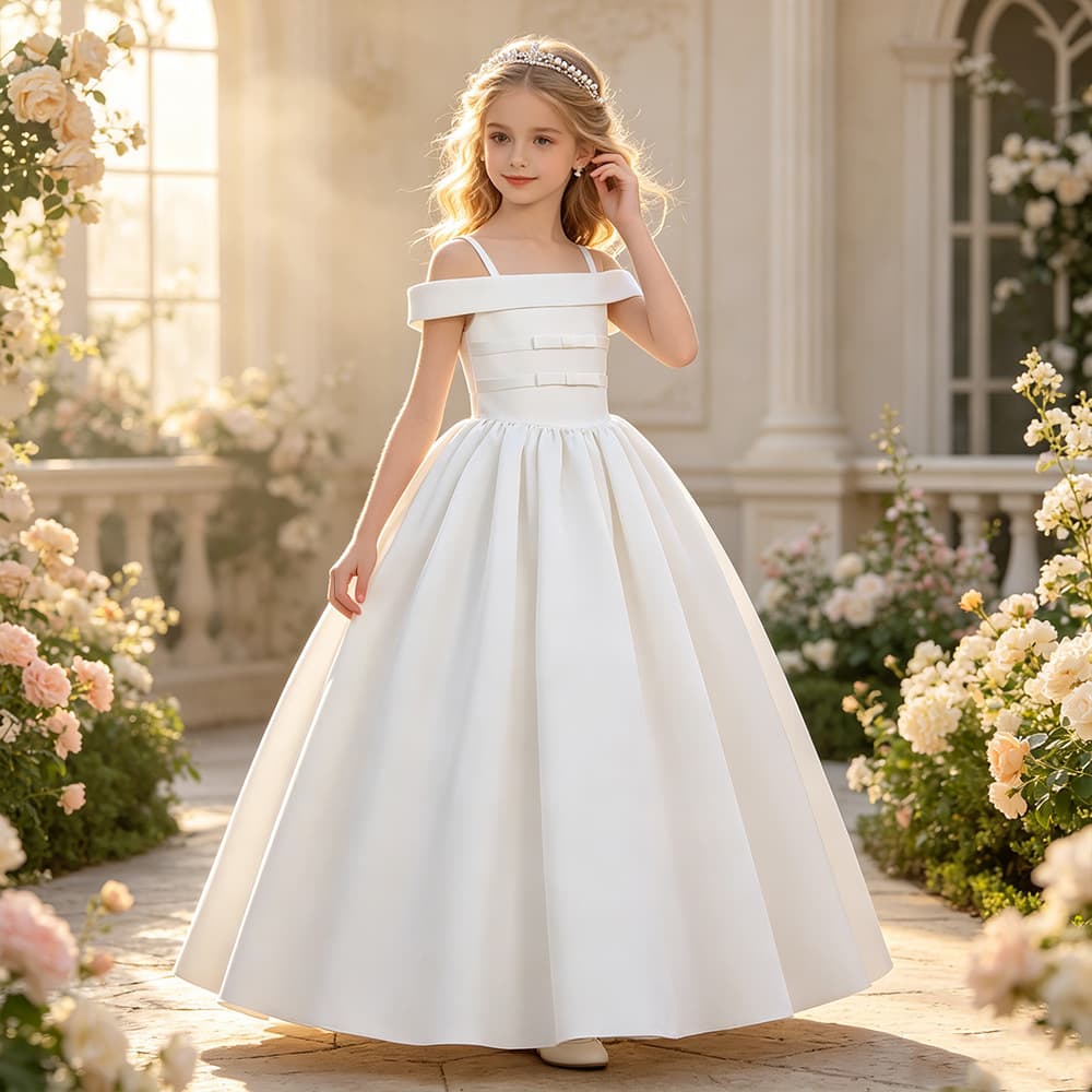 New Cross-Border Sling One-Shoulder Evening Dress Long Princess Dress Amazon Piano Exam Performance Long Dress