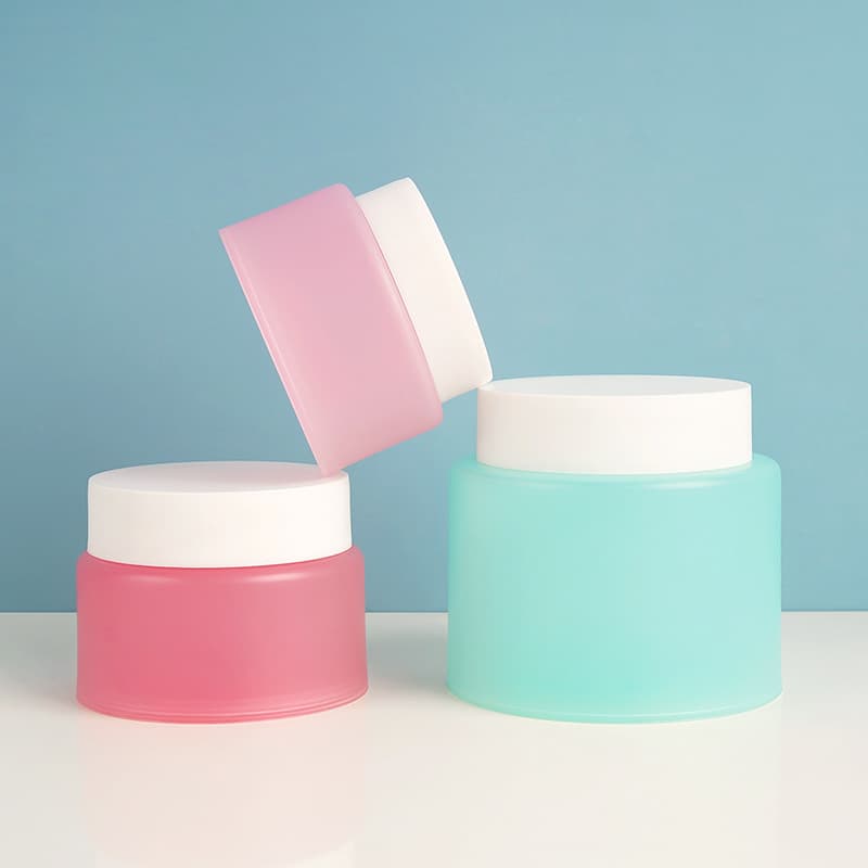 PP makeup remover bottle, double layer body scrub bottle, 200g facial cream jar, cosmetic mask bottle packaging material