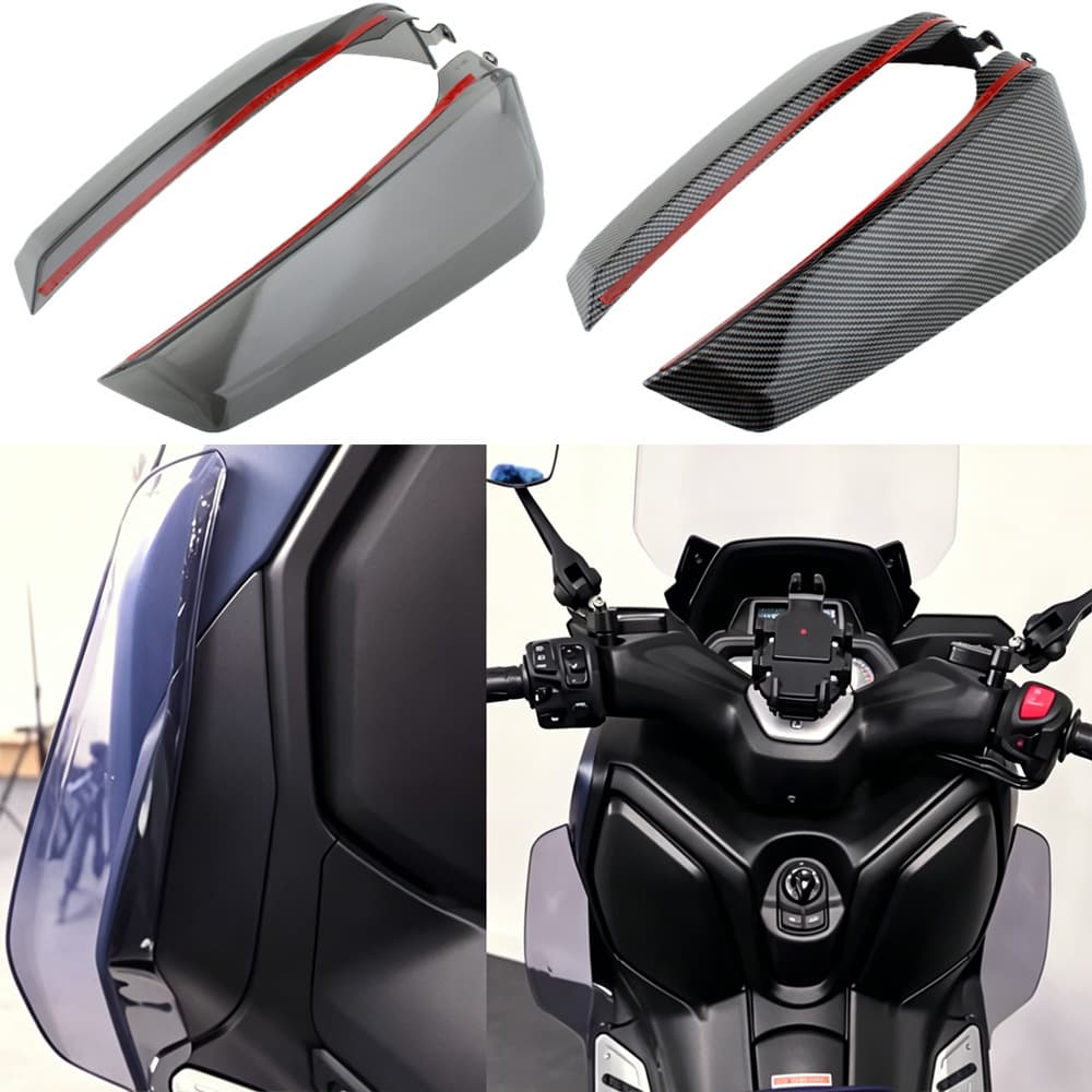 Compatible with 18-22 Yamaha XMAX300 Modified Leg Windshield X MAX Modified Leg Wind Deflector Leg Guard Windshield