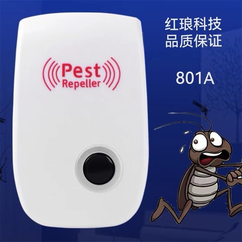 Indoor ultrasonic mosquito repellent, smart rodent repellent, insect repellent, high-power dual-speaker, cross-border spot source manufacturer