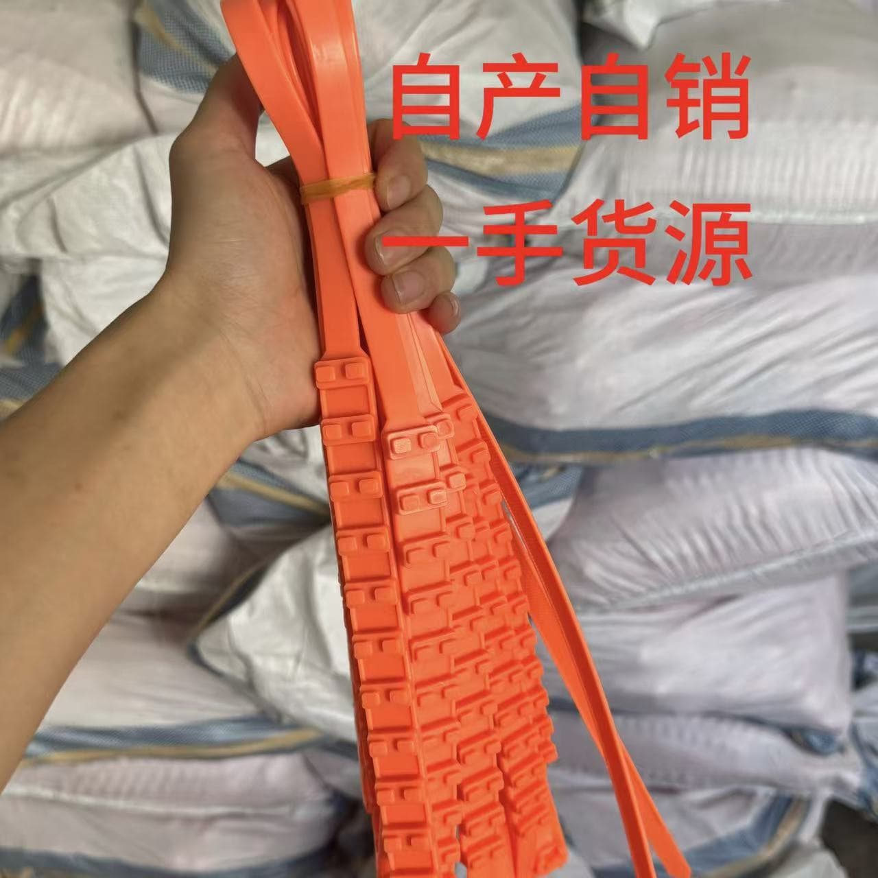 Universal Tire Chains for Cars, SUVs, and Vans, Non-Damaging Snow Traction Bands