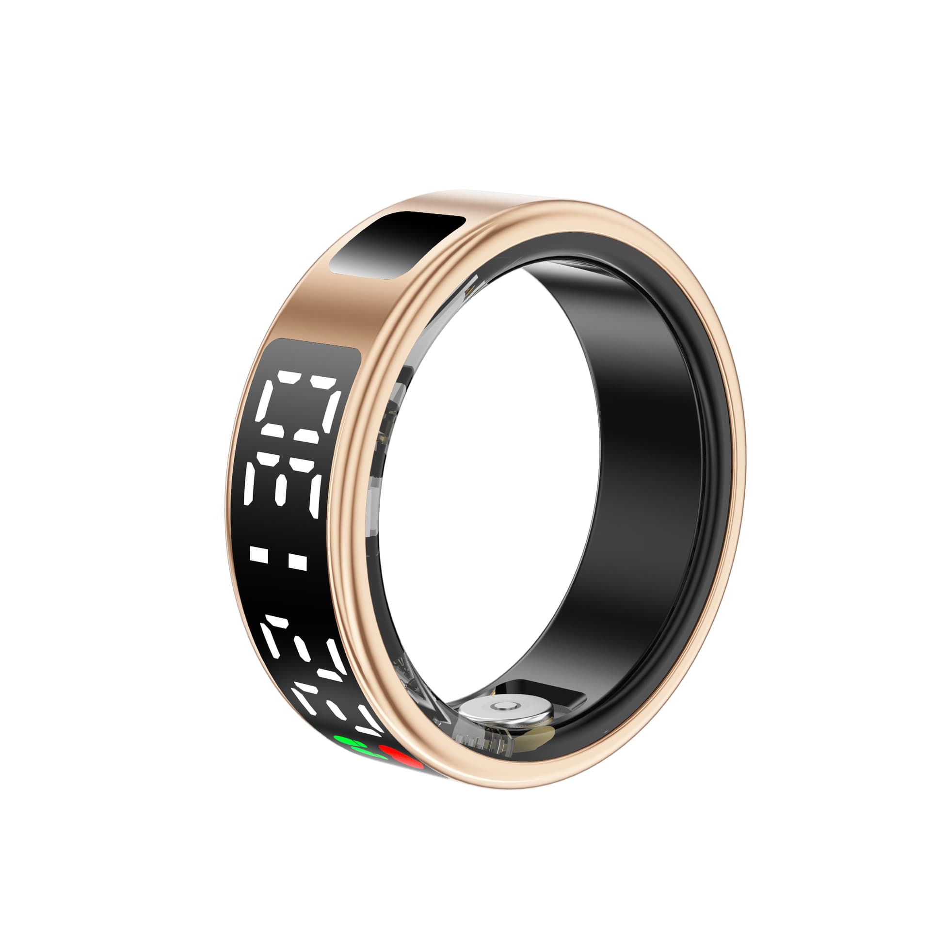 Cross-border SR08 Smart Ring with Display, Heart Rate, Blood Oxygen, Sports, Sleep, Health Monitoring, TikTok Scrolling, Gift Ring
