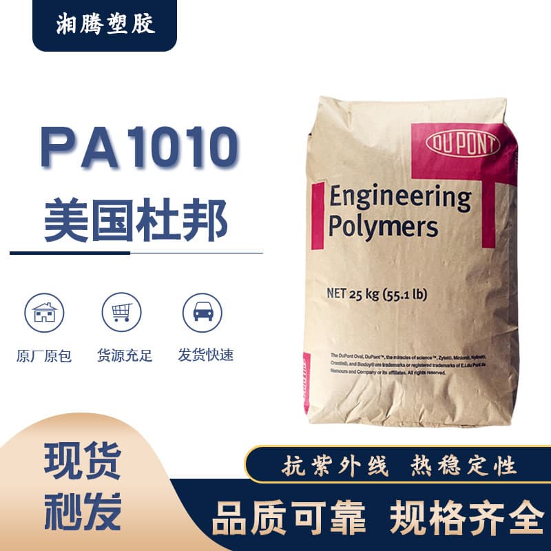 PA1010 DuPont USA RS LC1610 BK385 Flame Retardant Grade with Good Heat Stability and UV Resistance Material