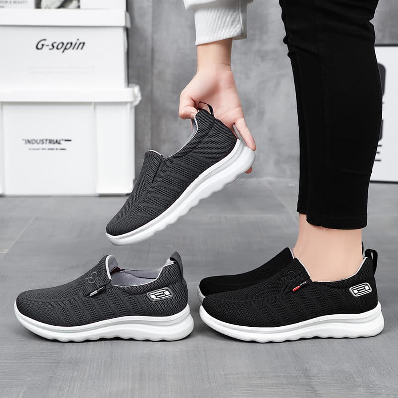 Walking Shoes 2025 Autumn New Release Wholesale and Drop Shipping, Casual Sports Breathable Soft-Soled Couples' Style Old Beijing Cloth Shoes for Men