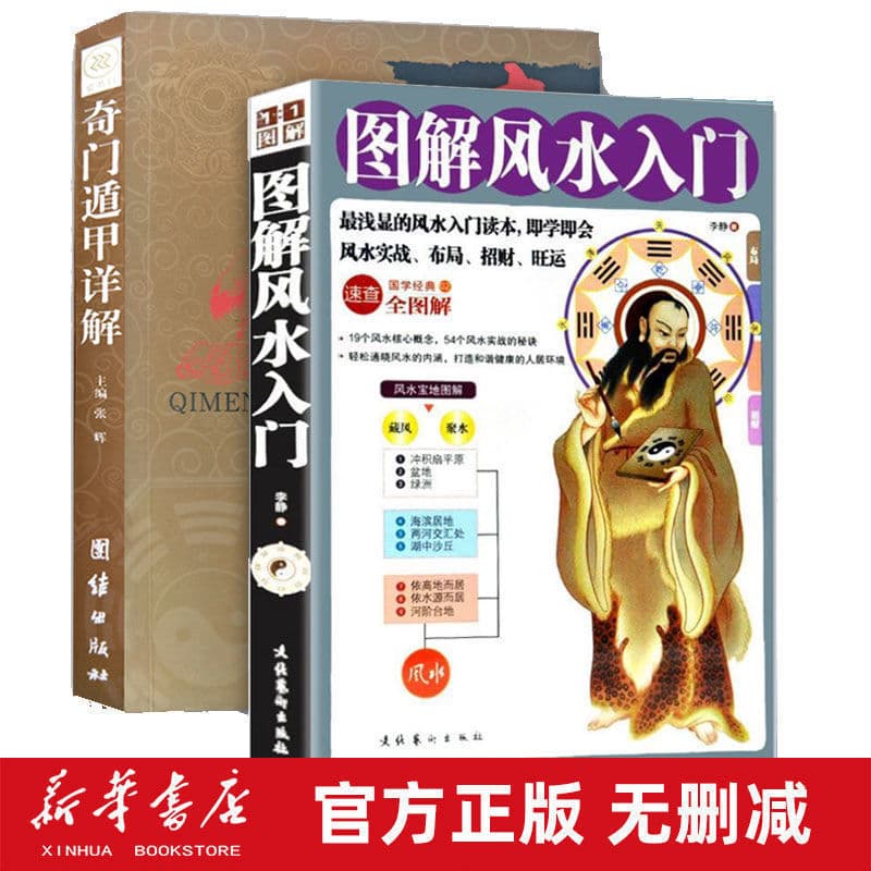 Illustrated guide to Feng Shui for beginners, original edition: one book to understand home Feng Shui, Yi Jing compendium, Mei Hua Yi Shu ancient texts.