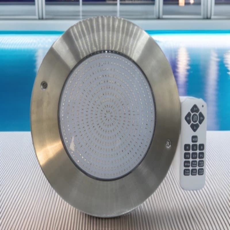 Cross-border outdoor LED swimming pool underwater 316 stainless steel swimming pool lights fully filled with glue underwater lights