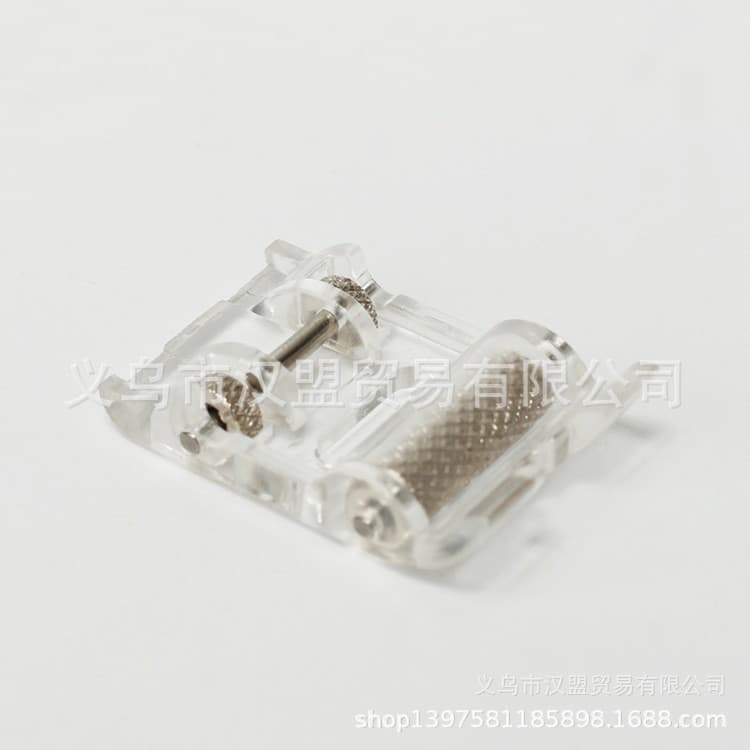 Multi-functional household electric sewing machine accessories: presser foot, roller presser foot, leather roller presser foot 722