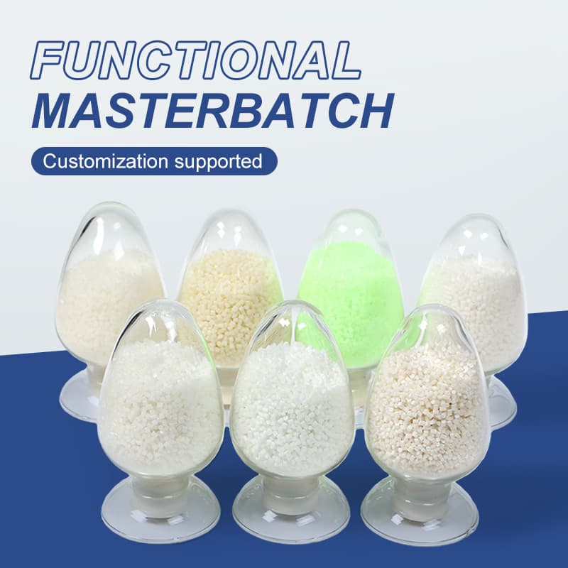 Cross-border Wholesale Eco-friendly Antistatic Masterbatch with Fragrance, Dust-free Opening Functional Masterbatch, Inorganic Antibacterial Masterbatch