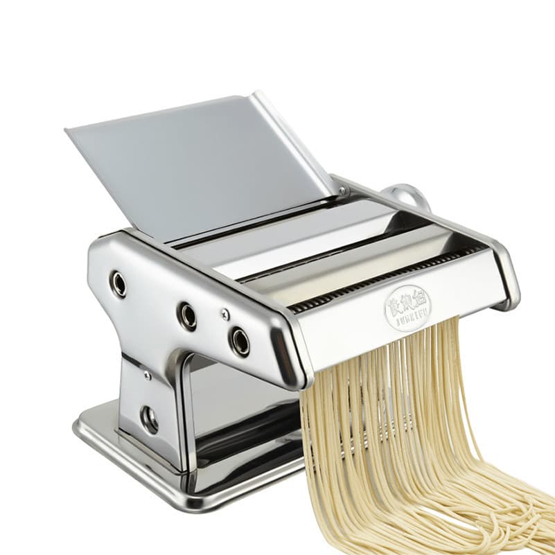 Jun Xifu hand-cranked small multifunctional home noodle press, adjustable stainless steel dough roller wholesale