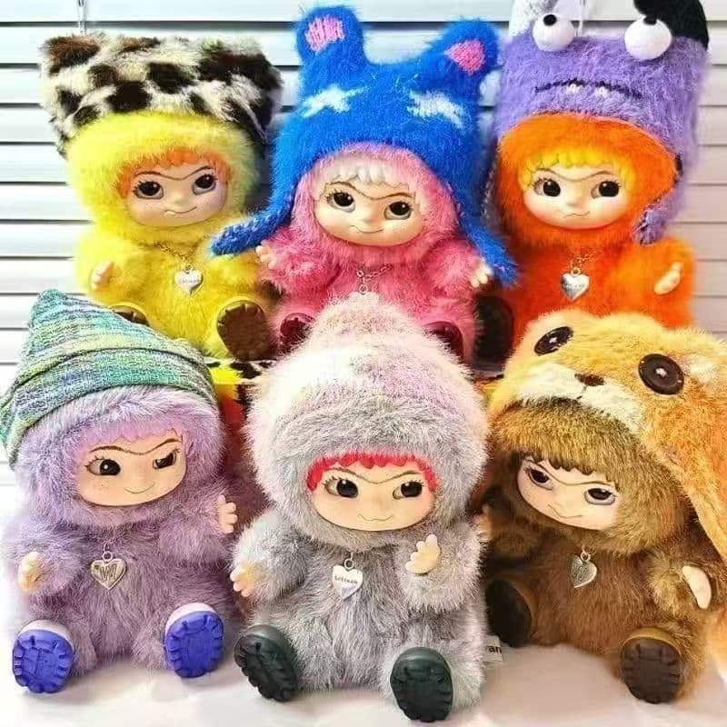 WAKUKU plush trendy party series WAKUKU figure ornaments blind box plush doll girls gift