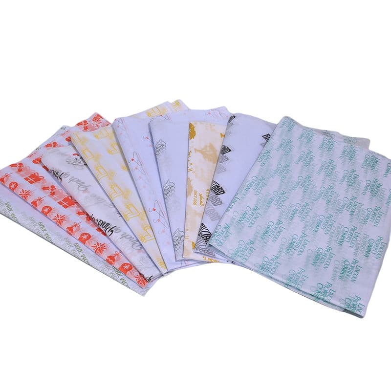 Translucent colored copy paper, tissue paper, 21g moisture-proof shoe wrapping paper, glazed paper for gift packaging
