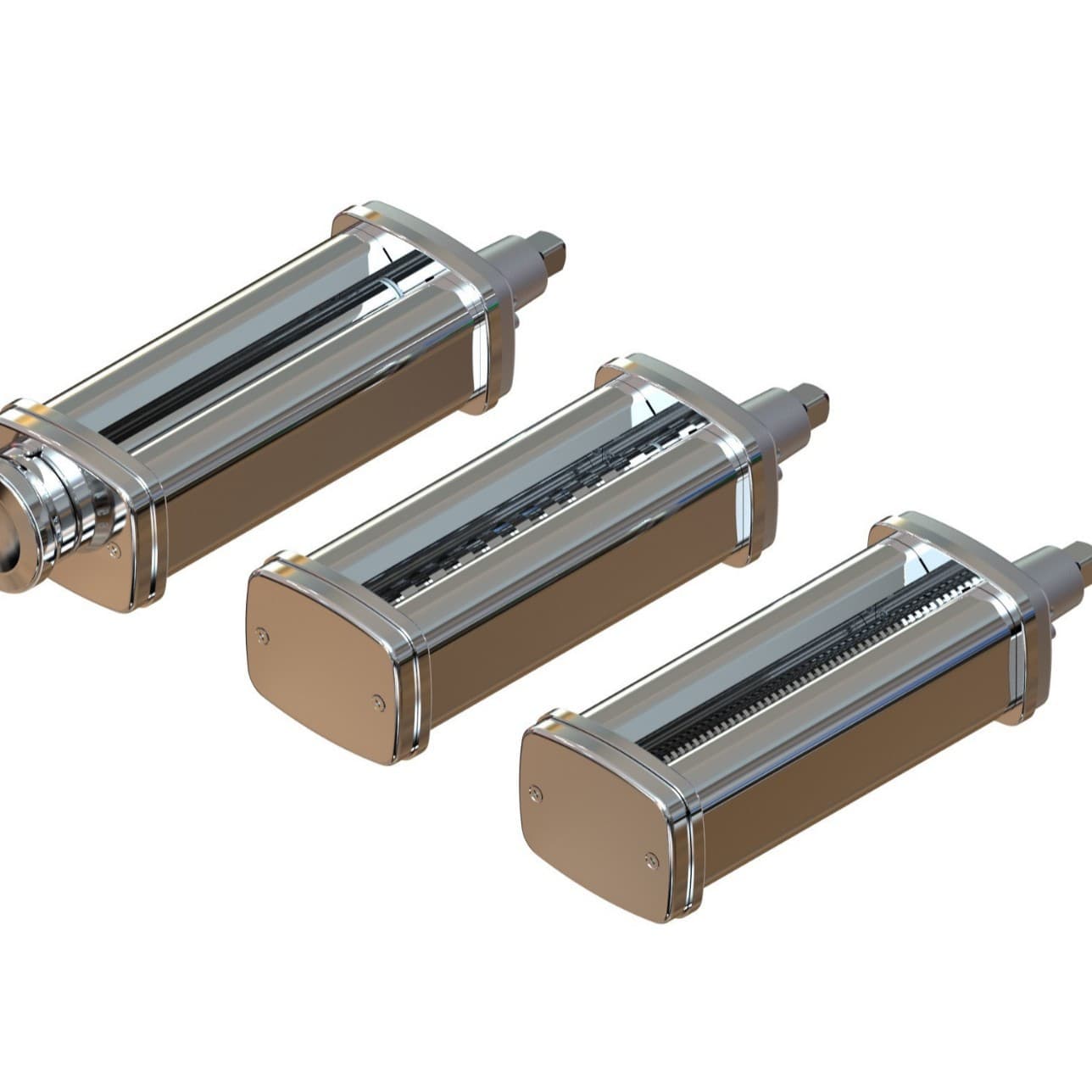 Cross-border Pasta Maker Stainless Steel Pressing Accessories Plum Blossom Interface Kazakhstan Pasta Press Accessories Multiple Styles
