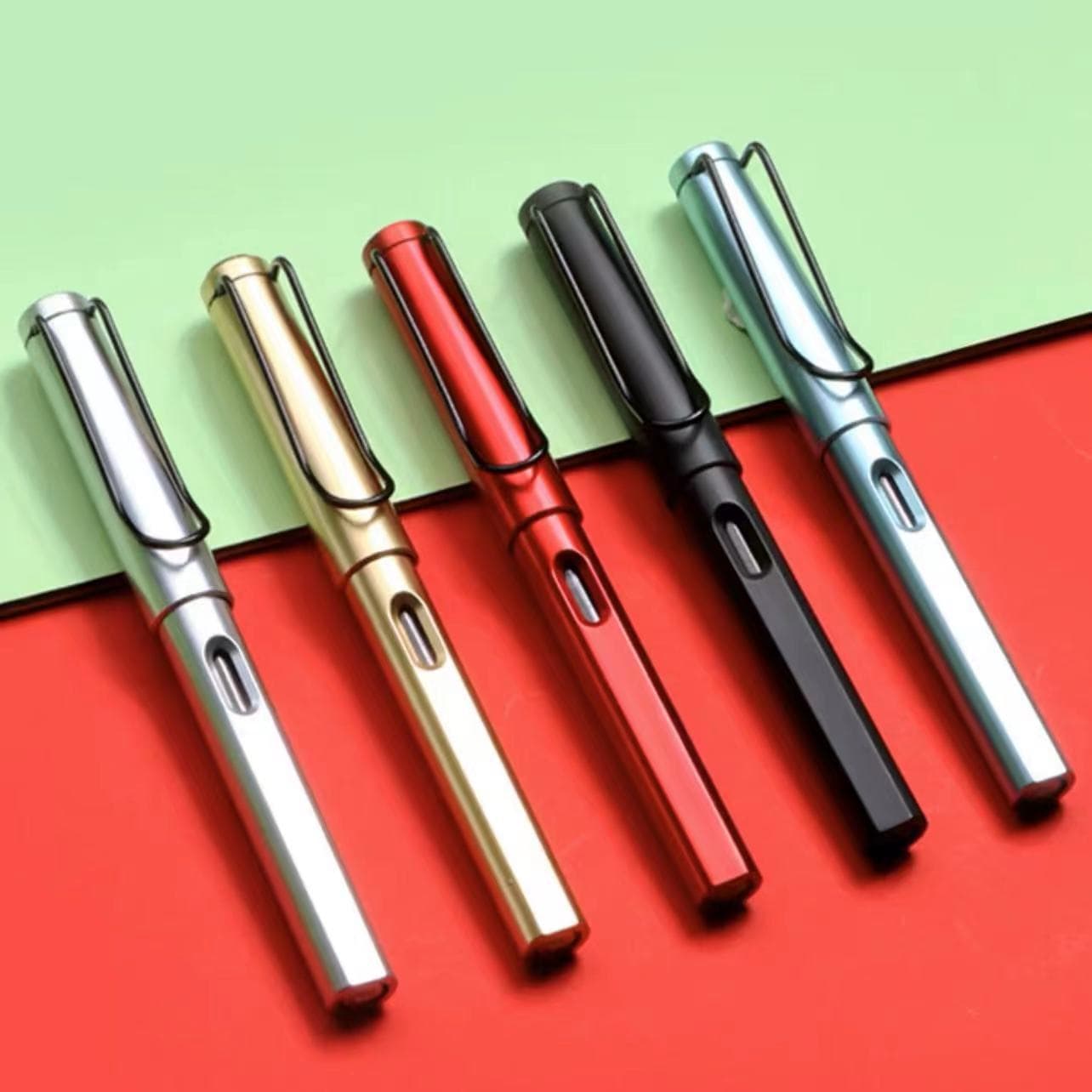 Beginner soft pen portable ink bag fountain pen style small regular script beautiful pen refillable soft pen tip copying calligraphy pen