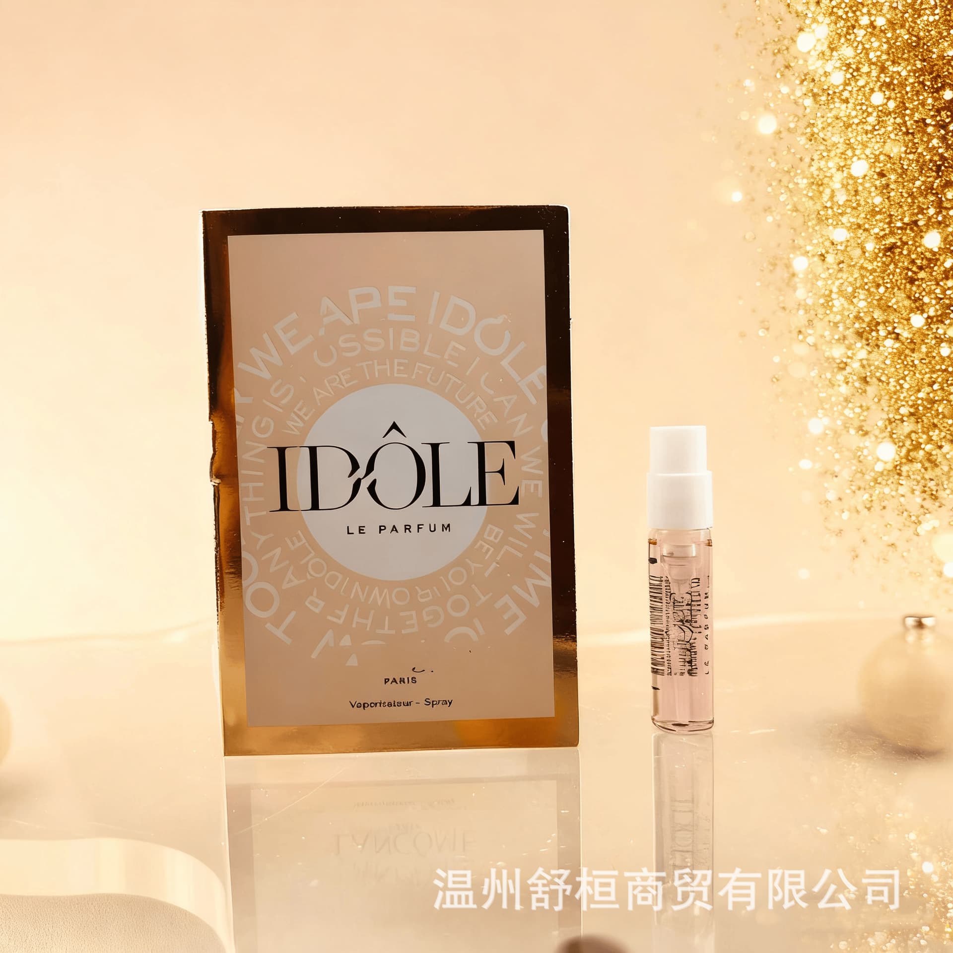 My Idol Dazzling Night Miracle True Love Beautiful Life 1.5ml Portable Perfume Sample Bottle Hot Selling Card